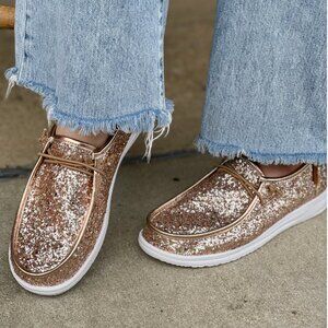 Corkys Kayak Glitter Slip On